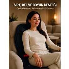 Özssay Ev Ofis Araç Uyumlu Isıtmalı Tam Vücut Masaj Minderi