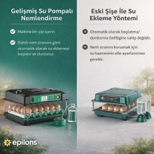 Eco Lounge FX64 Model Tam Otomatik Kuluçka Makinesi Yeni Nesil Havalandırmalı Sulu Sistem