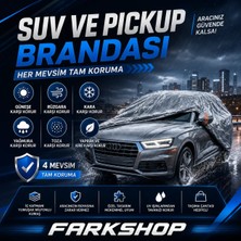 Honda Civic Skoda Yeti Ile Uyumlu Suv Araba - Özel Üretim Oto Branda Çift Kat Milfonlu