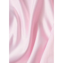Lavanderi Çok Açık Pembe Saten Kumaş