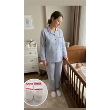 Diamondstar BASKILI ANNE BEBEK LOHUSA SET 3 Ay Kız
