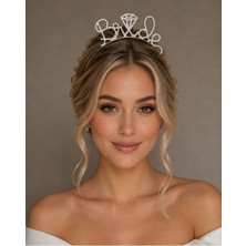 Valmont Marka Bride Işıltılı Bekarlığa Veda Tacı