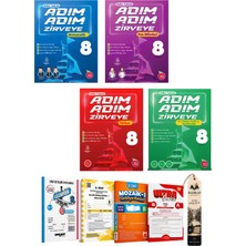 Newton Yayınları 8.sınıf Lgs Adım Adım Zirveye 4'lü Set | Lgs Başlangıç Deneme Seti Hediyeli