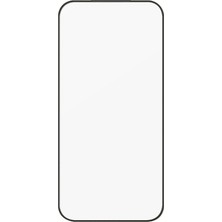 Practika iPhone 15 Plus Kırılmaz Cam Ekran Koruyucu 9h Sertlik Hd Clear Çıtalı