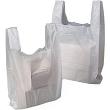 Esranın Dünyası Büyük Boy Kalın Hışır Atlet Çöp Poşeti, 30X60 Cm, 5 kg Kapasite