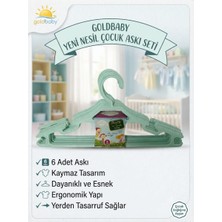 Evim 365 Çocuk Elbise Askısı 6'lı