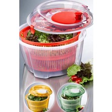 Empressco Büyük Boy 27CM Salata Kurutucu Hazneli, Pratik ve Temiz Kullanım