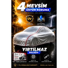 Wagell  Toyota Corolla 2007-2012 - Pro Seri Klipsli 4 Mevsim  Araba Brandası - Oto Çadır Örtü