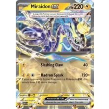 Pokemon TCG Miraidon Ex #73 Pokemon Ascended Heroes Orijinal Kartı