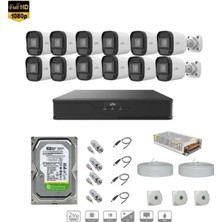 Unv Full Hd 12 Kameralı Set Sesli