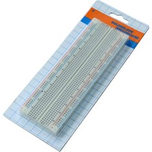 Raspberry Pi MB-102 830 Delikli Lehimless Breadboard — 165×55 mm