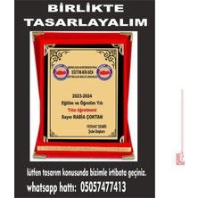Plaket Kendin Tasarlar Plaket Hediye Plaket Hizmet Anısı Plaket