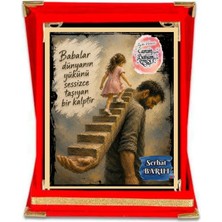 Kişiye Özel Babalar Günü Plaketi Babaya Doğum Günü Hediyesi Babaya Hediye Baba Plaketi Canım Babam Isimli Plaket