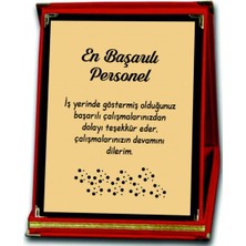Orta Boy Personel Için Doğum Günü Plaketi