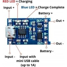 Jenerik Mikro USB Tp 4056TP 4056TPA 4056 (03962A) Dc Şarj, 18650GER Pcb Şarj 3.7V Lipo, Lityum Iyon Pil Şarj Modülü Kart Kiti (1 Adet) Bms ile Hobi Projeleri Kendin Yap Vb. Için