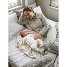 Diamondstar BASKILI ANNE BEBEK LOHUSA SET 3 Ay Kız