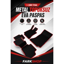 Fark Shop Kia Xceed (2019 2025) Için 1. Kalite Eva Iç Paspas Takımı (Metal Topuksuz)