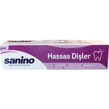 Sanino Hassas Dişler İçin Diş Macunu 75 ml Ferah Nefes Sağlayan Etkili Formül