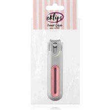 Eklips Gri Küçük Plastik Tırnak Makası
