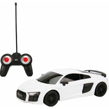 PopŞeker Full Fonksiyonlu Kumandayla Tam Kontrol: 1:24 Audi R8 Işıklı Uzaktan Kumandalı Araba