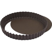 Empressco 20 cm Yuvarlak Tart Kalıbı, Çıkmalı Taban, Dayanıklı ve Pratik Kullanım