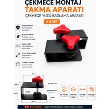 Hands Çekmece Montaj Takma Aparatı – Çekmece Yüzü Bağlama Aparatı 2 Adet