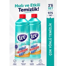 Tex Yüzey Temizleyici Akıllı Muhteşem Sıvı 975 ml x 2 Adet
