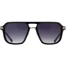 Caretta Crttagünş 8586-C.03 Genç Erkek,kadın,unisex Köşeli Çerçeveli Asetat UV400 Güneş Gözlüğü