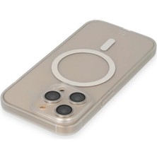 DS LLC Apple Iphone 14 Pro Kılıf Grand Magneticsafe Kapak - Şeffaf