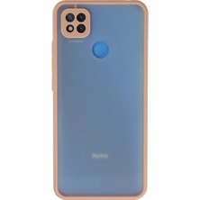 DS LLC Xiaomi Redmi 9c Kılıf Montreal Silikon Kapak - Pembe
