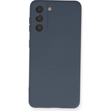 DS LLC Samsung Galaxy S21 Kılıf Nano Içi Kadife Silikon - Gri