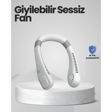 Hayat Store Çocuk ve Yetişkinler Için Güvenli Şarjlı Boyun Fanı - Lisinya