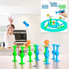 Baykush Popstick Vakumlu Dart ve Denge Oyunu - Çocuk ve Yetişkin Eğlenceli Masa Üstü Aktivite Seti