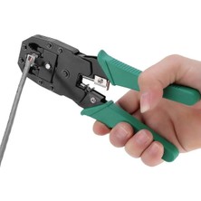 Buççin Online Mağaza RJ45 Pense RJ12 RJ11 Cat5 Cat6 8p/6p/4p Ethernet Kablosu Soyma Kesme Sıkma Pensesi