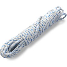 Buççin Online Mağaza 8 mm Kalınlığında 15 Metre Uzunluğunda Naylon Halat – Dayanıklı ve Çok Amaçlı Halat Ip Urgan 15 M