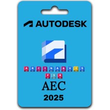 Autodesk AEC Collection 2025 Tüm Uygulamalar (Windows/MAC) - 1 Pc 2 Yıl Autodesk Serial Key