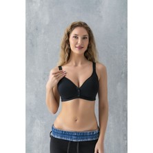 Bemy Store Çıtçıtlı Toparlayıcı Minimizer Sütyen Siyah