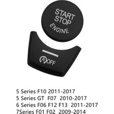 Mikasso Bmw 5 Serisi F10 Start Stop Tuş Yenileme Siyah 2011-2017