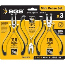 Buççin Online Mağaza Sgs 2073 Mini Pense Seti 3 Parça