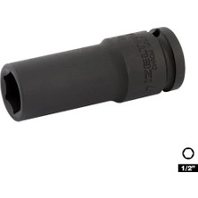 Buççin Online Mağaza Izeltas 1/2 Altı Köşe Havalı Derin Lokma 13 mm