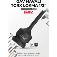 Buççin Online Mağaza 1/2" T50 Havalı Torx Lokma Anahtar