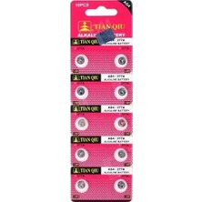 Mudanis Tıanqıu Ag4 LR626/377 Alkalin 10'lu Düğme Pil