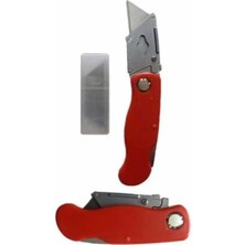 Buççin Online Mağaza Katlanabilir Halıfleks Maket Bıçağı Üçgen Uçlu Falçata