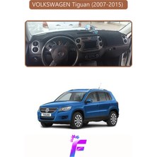 Mikasso Volkswagen Tiguan (2007-2015) Uyumlu Torpido Örtüsü | Yansıma Önleyici | Hızlı ve Kolay Montaj | L10