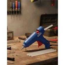 Buççin Online Mağaza Pratik Kullanımlı 60 W Silikon Tabancası 11 mm Silikon Uyumlu 5 Silikon