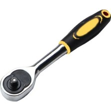 Buççin Online Mağaza Profesyonel 1/2 Cırcır Kolu 250 mm Paslanmaz Parlak Krom