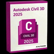 Autodesk Civil 3D 2025 (Windows) - 1 Pc 1 Yıl Full Sürüm