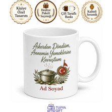 Tupya Gift Askerden Dönen Kardeşe Ev Yemeği Özlemi Sona Erdi Kupası Hediye Bardak