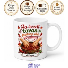 Tupya Gift Çiğköfteciye Hediye Acı Lezzet Testi Yoğurma Ustasına Özel Tasarım Kupa Bardak