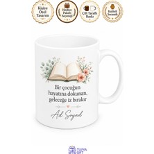 Tupya Gift Isim Yazılı Öğretmenler Günü Hediyesi Kupa Bardak Özel Tasarım Baskılı